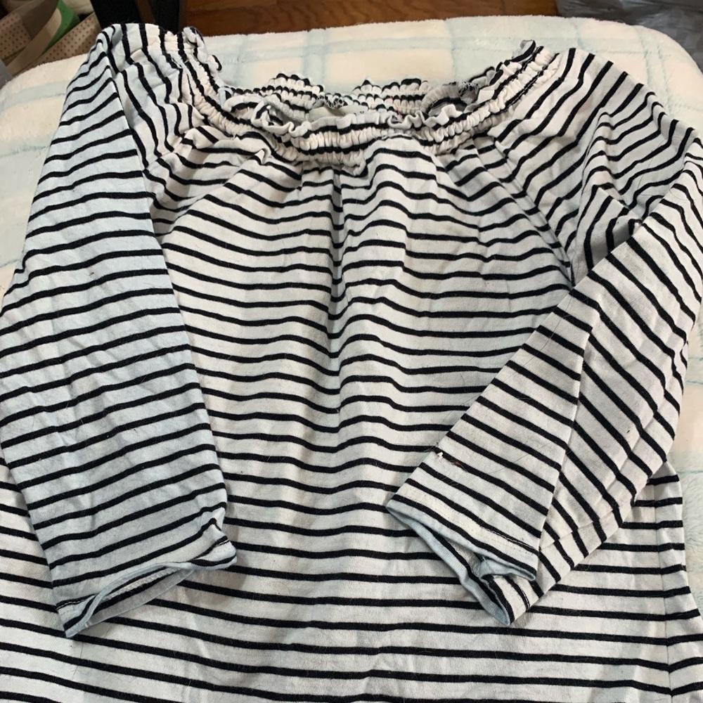 Black and white stripe, Copper Key, size S